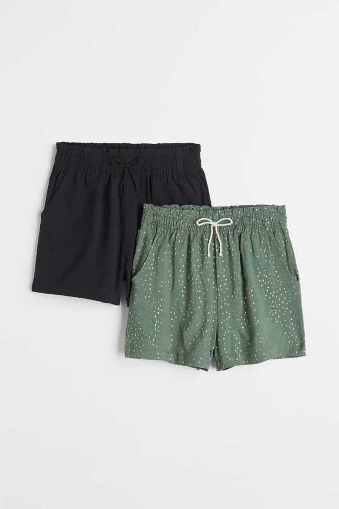 Bermudas H&M 2-pack Niños Azules | 936574BUH