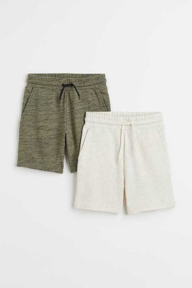 Bermudas H&M 2-pack Niños Grises | 254093VPY