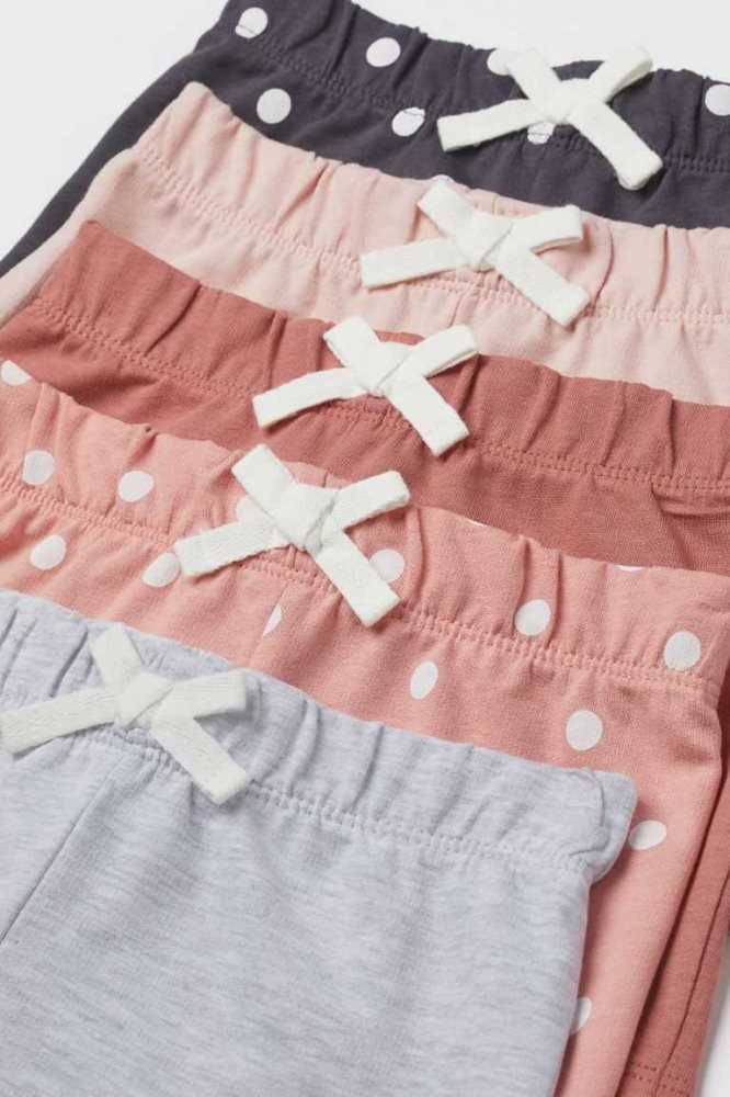 Bermudas H&M 5-pack Algodon Niños Albaricoque | 314098PTA