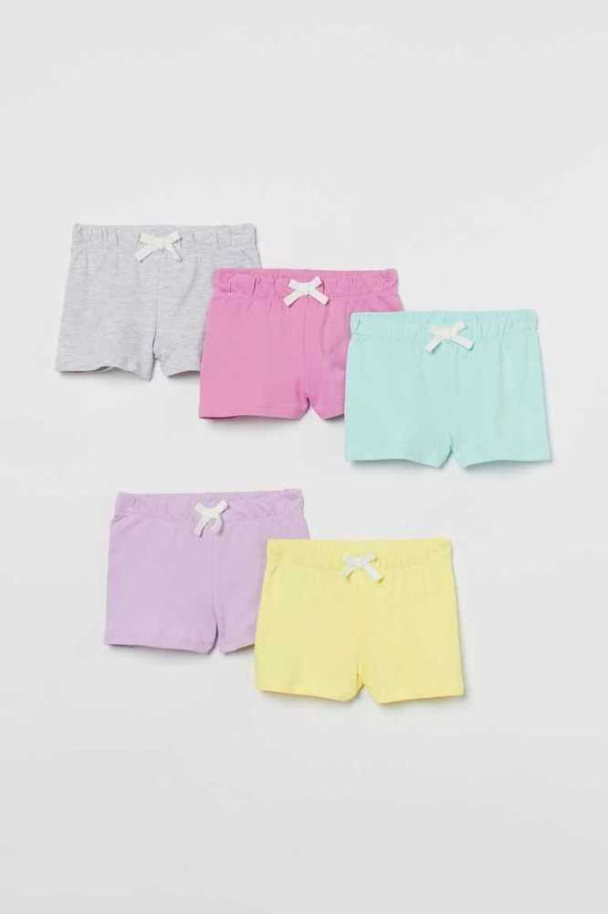 Bermudas H&M 5-pack Algodon Niños Albaricoque | 314098PTA