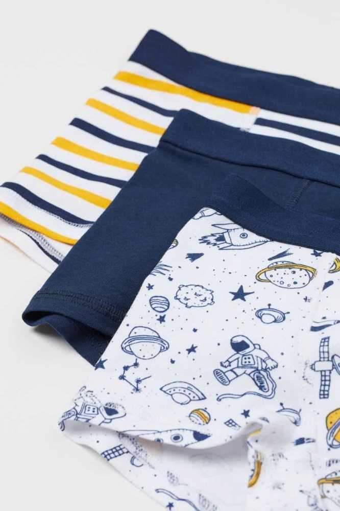 Bermudas H&M 5-pack Boxer Niños Azules | 284963DVC