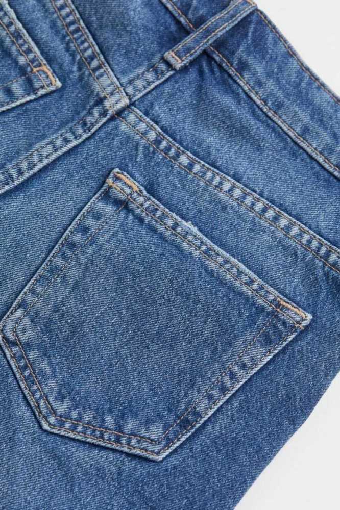 Bermudas H&M Algodon Denim Bermuda Niños Azules | 207354TPC