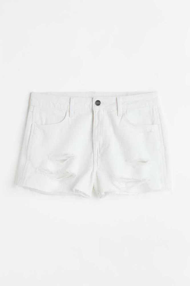 Bermudas H&M Algodon Denim Mujer Azules Claro | 650291DWZ