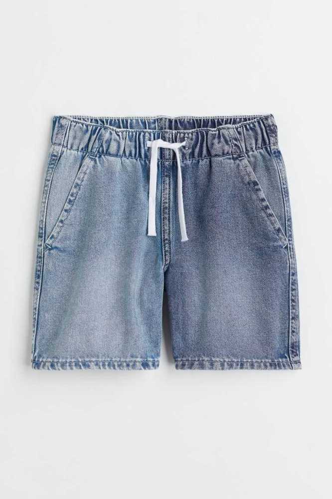 Bermudas H&M Algodon Denim Niños Azules | 821653OPF