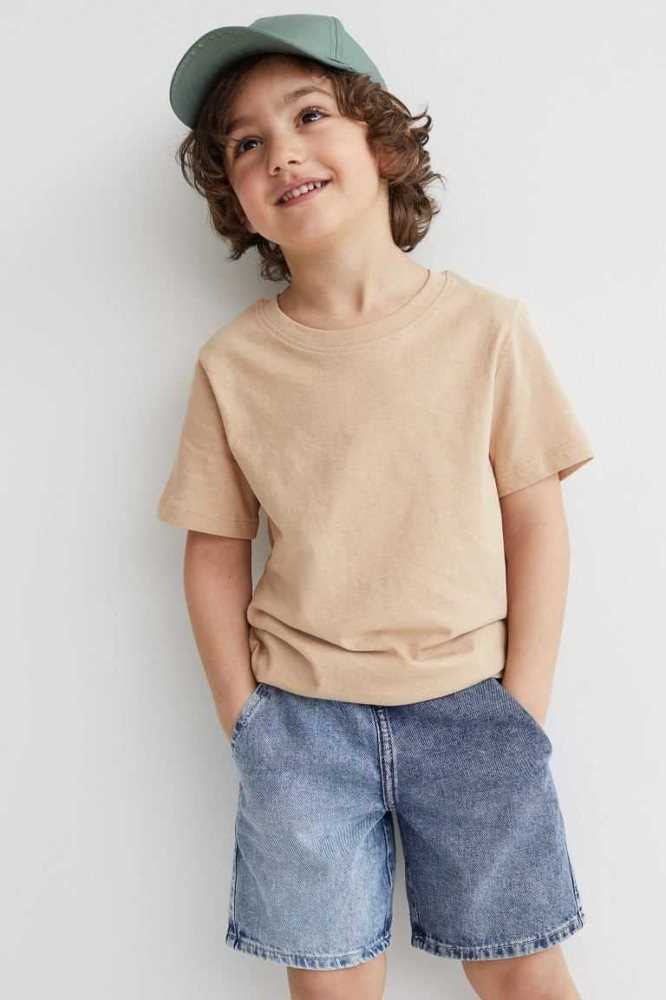 Bermudas H&M Algodon Denim Niños Azules | 821653OPF