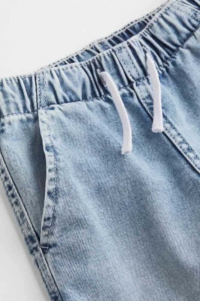 Bermudas H&M Algodon Denim Niños Azules Claro | 918205CIV