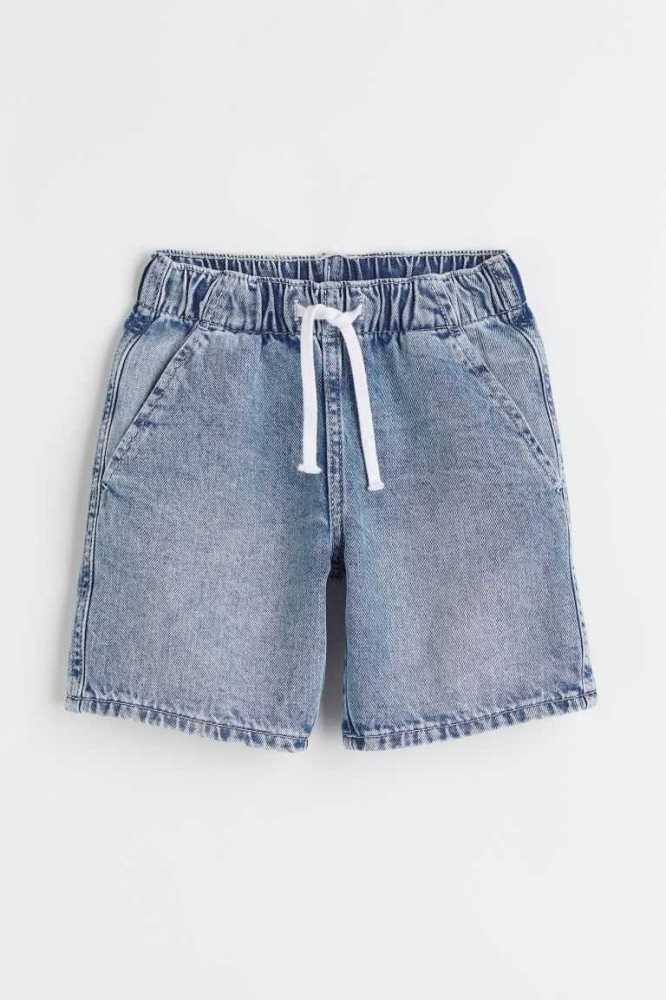 Bermudas H&M Algodon Denim Pull-on Niños Azules | 149750WFR