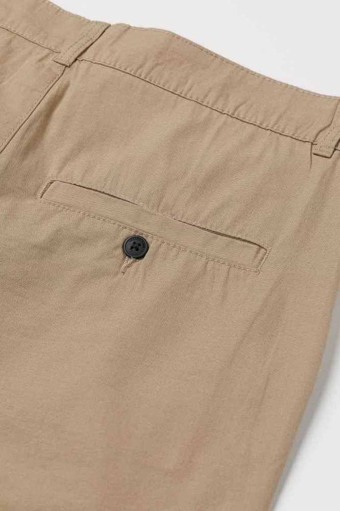 Bermudas H&M Algodon Hombre Negros | 867430QPZ