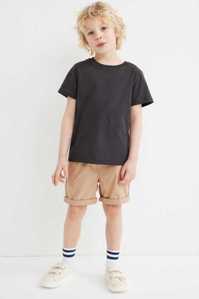 Bermudas H&M Algodon Niños Azules | 894327VKQ