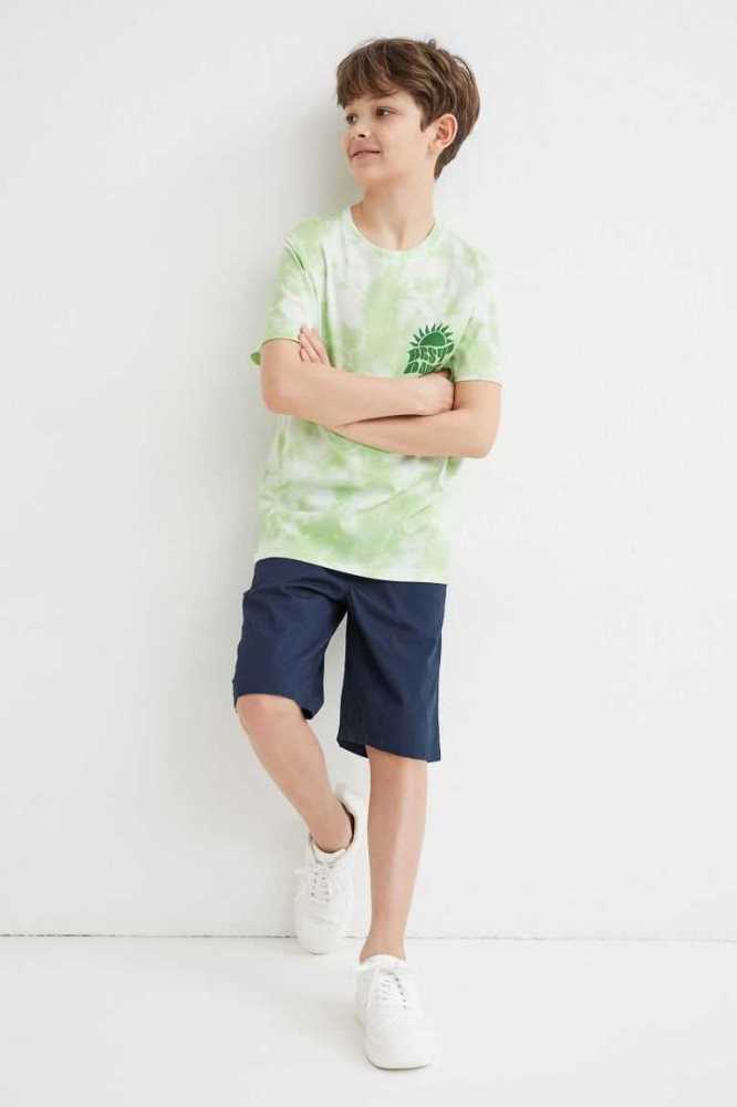 Bermudas H&M Algodon Niños Grises Oscuro | 609814IZQ