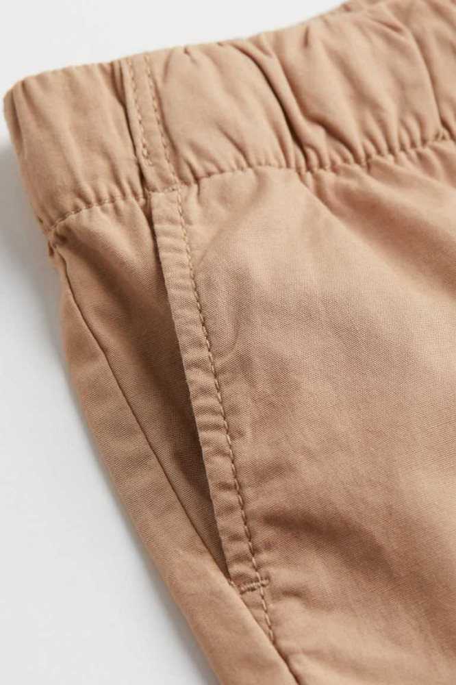 Bermudas H&M Algodon Niños Negros | 932684SZQ