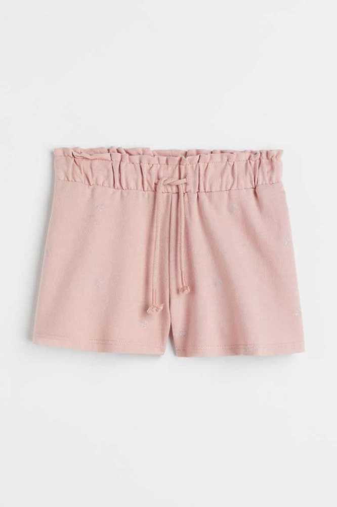 Bermudas H&M Algodon Niños Rosas | 645382PKV