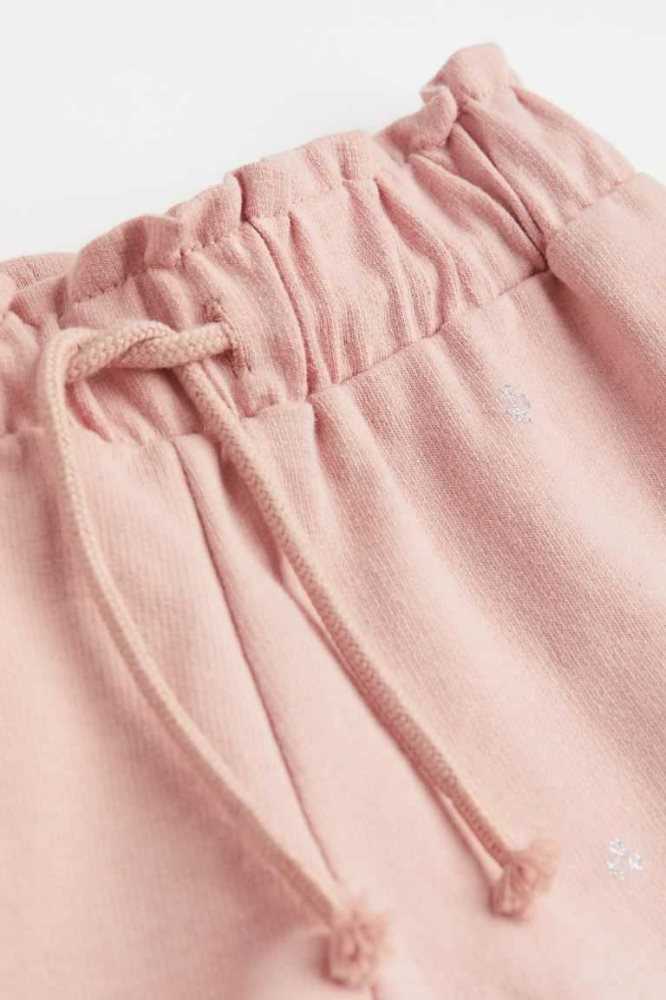 Bermudas H&M Algodon Niños Rosas | 645382PKV