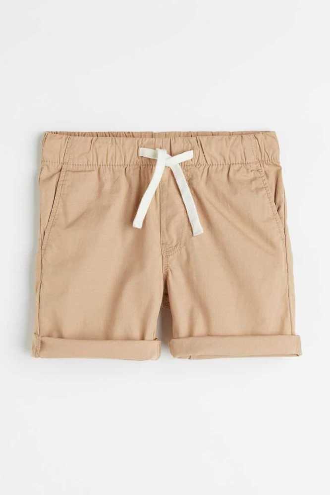 Bermudas H&M Algodon Poplin Niños Azul Marino Azules | 354018GSK