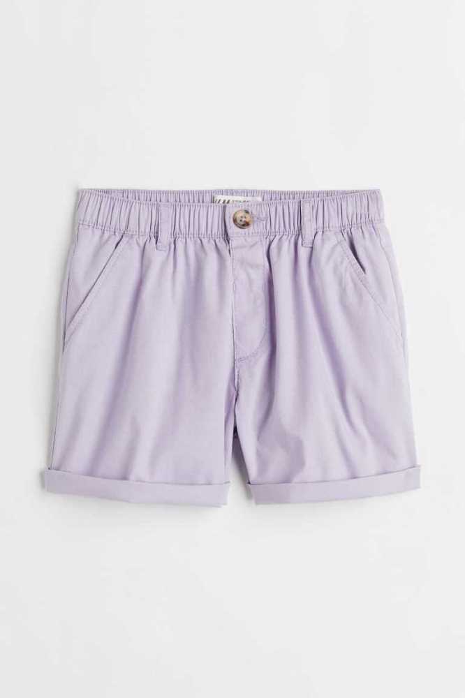 Bermudas H&M Algodon Poplin Niños Rosas | 854296SOG