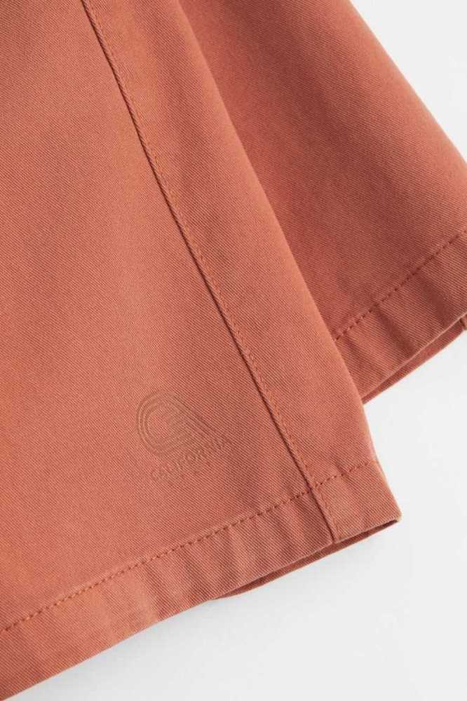 Bermudas H&M Algodon Twill Chino Niños Grises Oscuro | 250316IBT