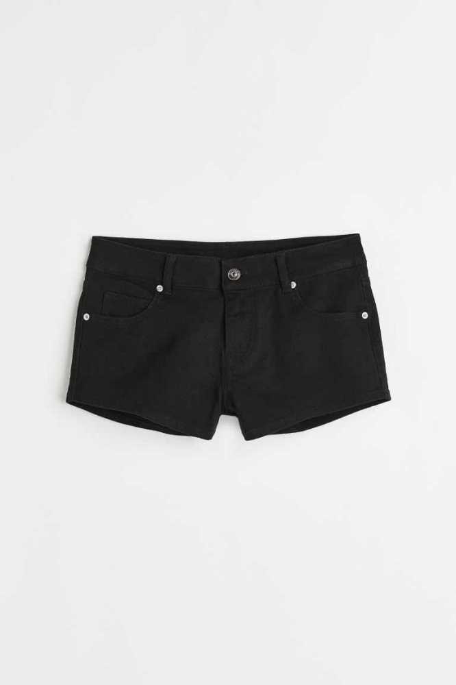 Bermudas H&M Algodon Twill Mujer Marrom Oscuro | 581729SFT