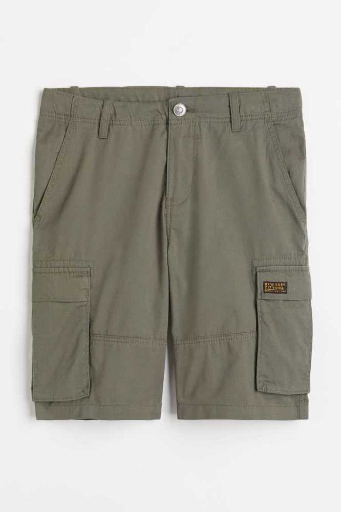 Bermudas H&M Cargo Niños Azules Oscuro | 941086OWV