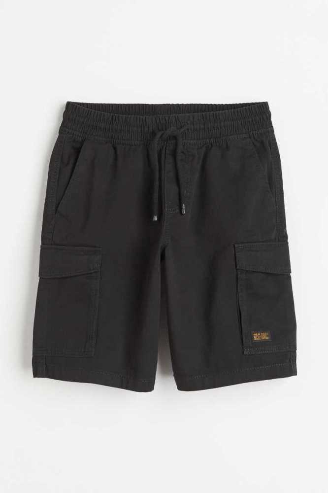 Bermudas H&M Cargo Niños Kaki Verdes | 697132EAT