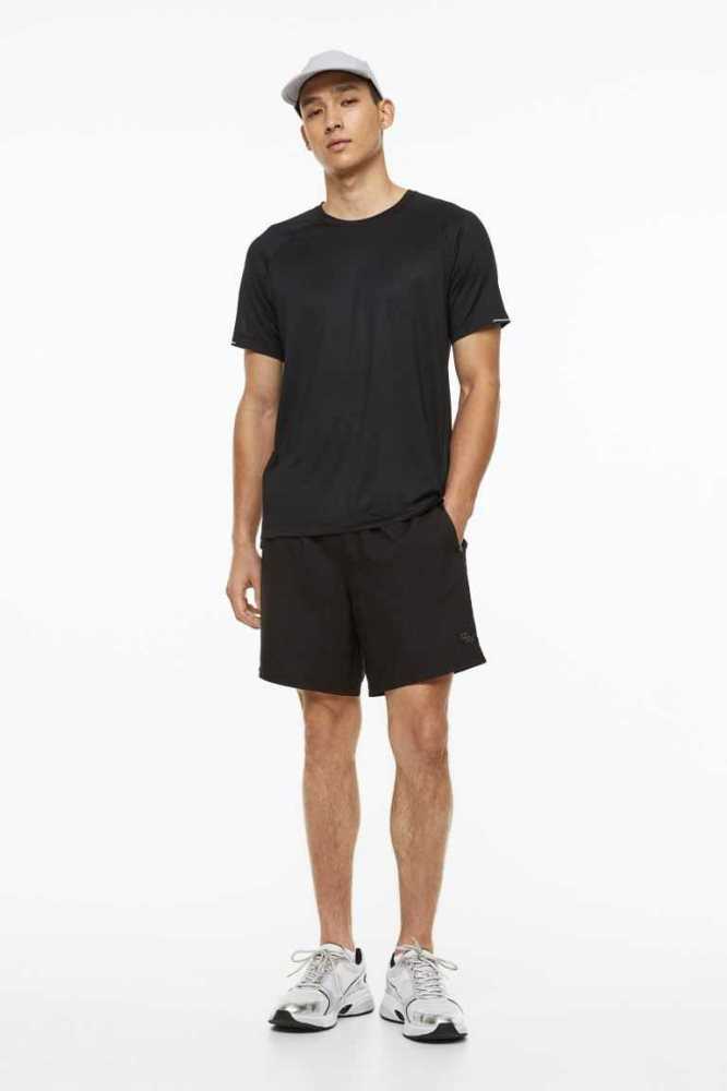 Bermudas H&M Correr Hombre Grises Claro | 473298FRB