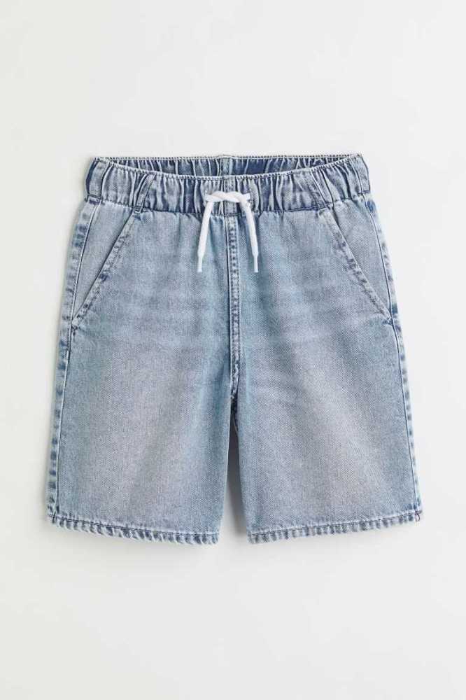 Bermudas H&M Denim Niños Azules | 038421LGC