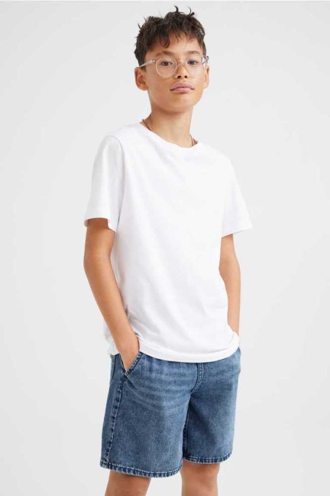 Bermudas H&M Denim Niños Azules | 038421LGC