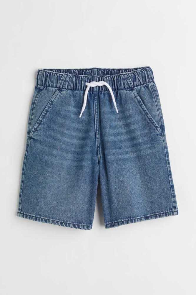 Bermudas H&M Denim Niños Azules | 038421LGC