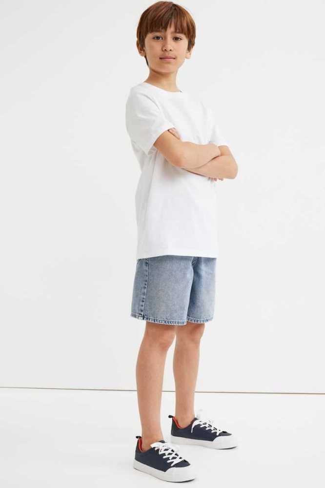 Bermudas H&M Denim Niños Azules | 038421LGC