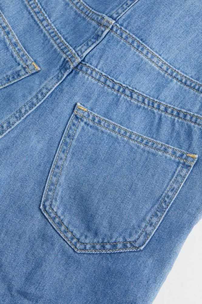 Bermudas H&M Denim Overall Niños Azules Claro | 147385HOG