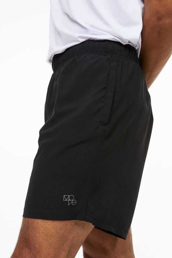 Bermudas H&M Fast-drying Sports Hombre Azules Claro | 261793PTZ