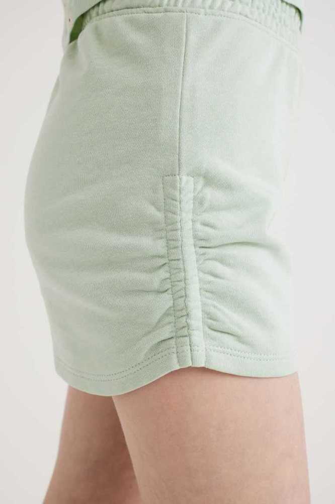 Bermudas H&M Gathered Niños Morados Claro | 084567YDN