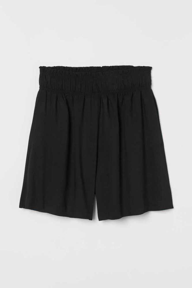 Bermudas H&M High Cintura Mujer Azules Claro Morados | 652801HED