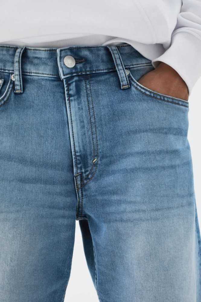 Bermudas H&M Híbrido Regular Denim Hombre Azules Claro | 167829SKE