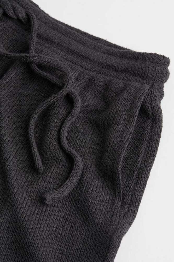 Bermudas H&M Knit Mujer Grises Oscuro | 790864YQR