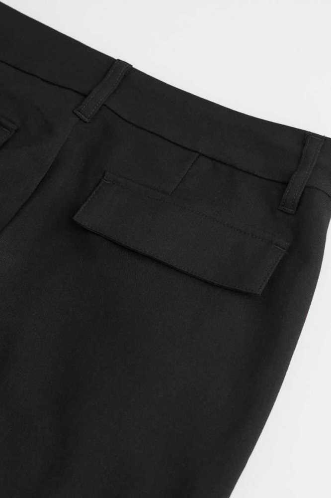 Bermudas H&M Low-waist Bermuda Mujer Negros | 954106GSJ