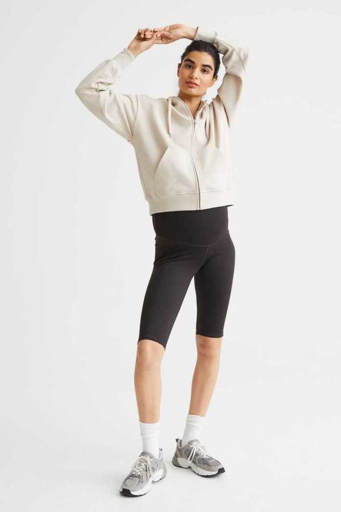 Bermudas H&M MAMA Sports Bike Mujer Negros | 472568TLX