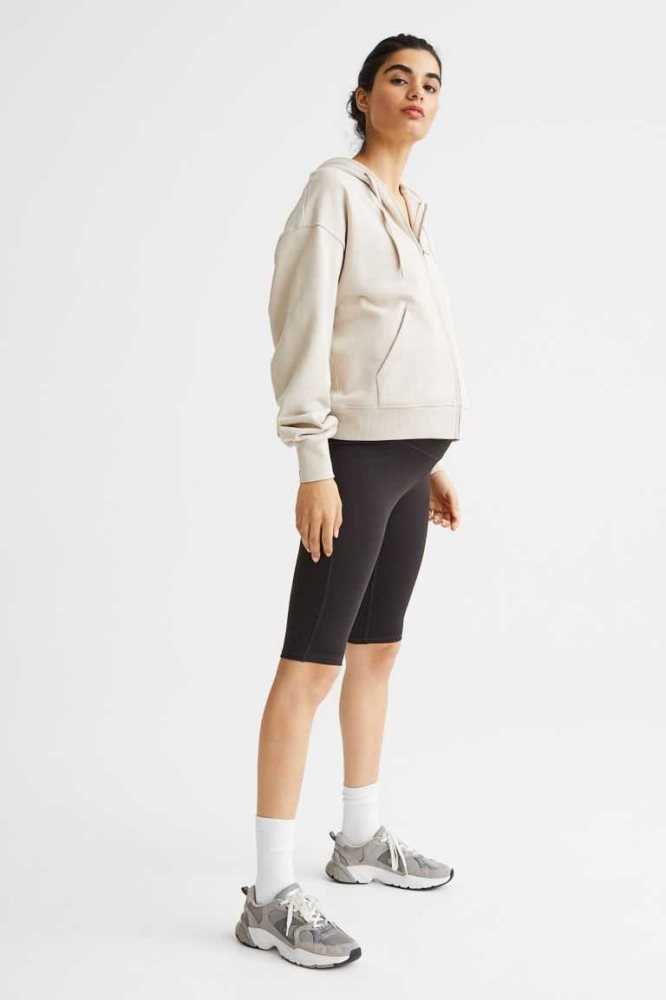 Bermudas H&M MAMA Sports Bike Mujer Negros | 472568TLX