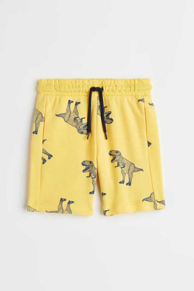 Bermudas H&M Patterned Niños Amarillos | 976210QHT