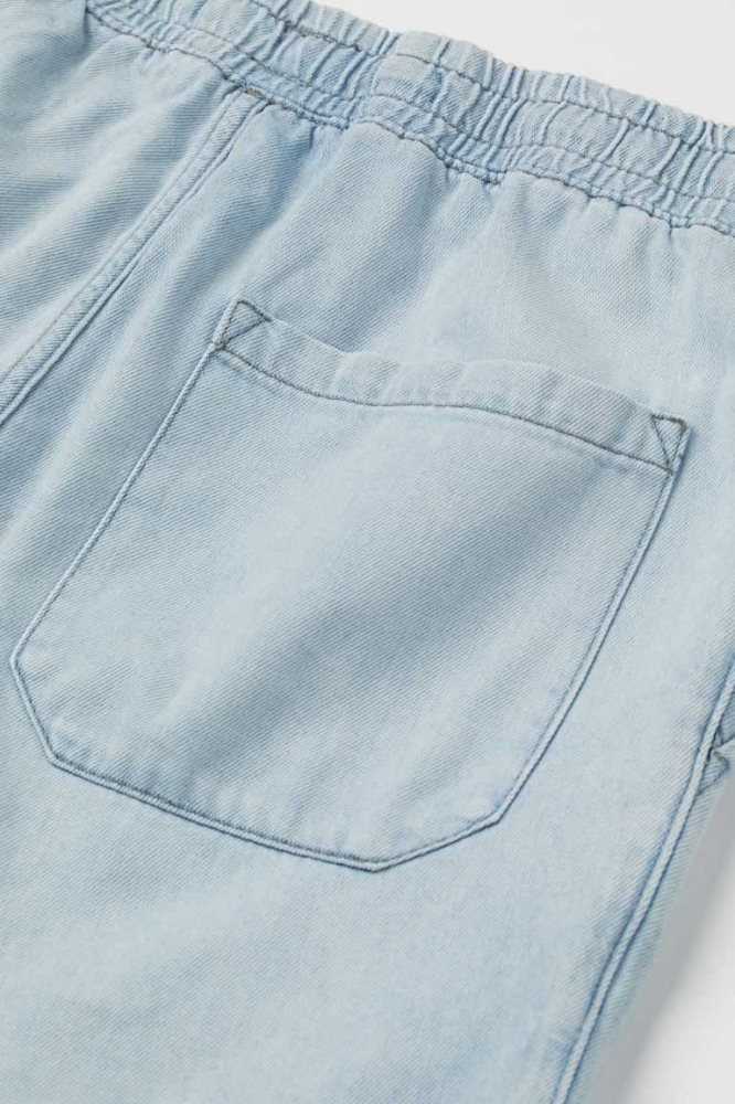 Bermudas H&M Regular Denim Jogger Hombre Azules | 462375BWD