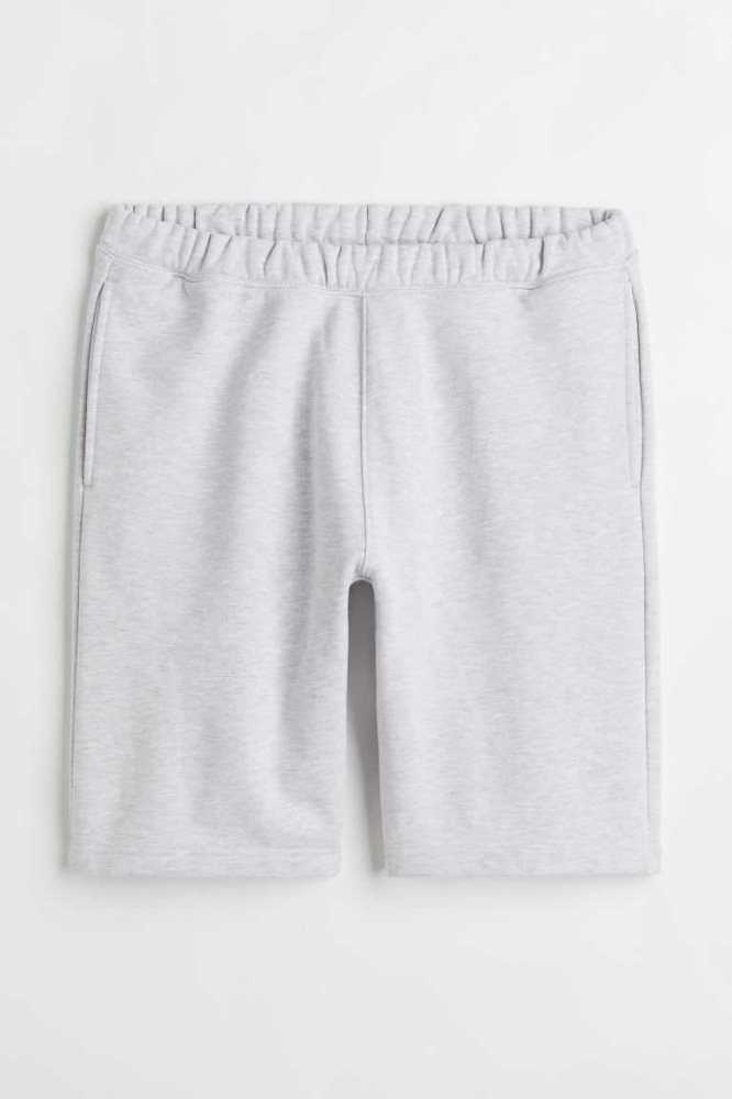 Bermudas H&M Relaxed Fit Algodon Jogger Hombre Negros | 789152QZR