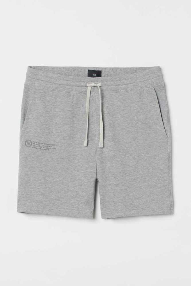 Bermudas H&M Relaxed Fit Hombre Negros | 798625ARS