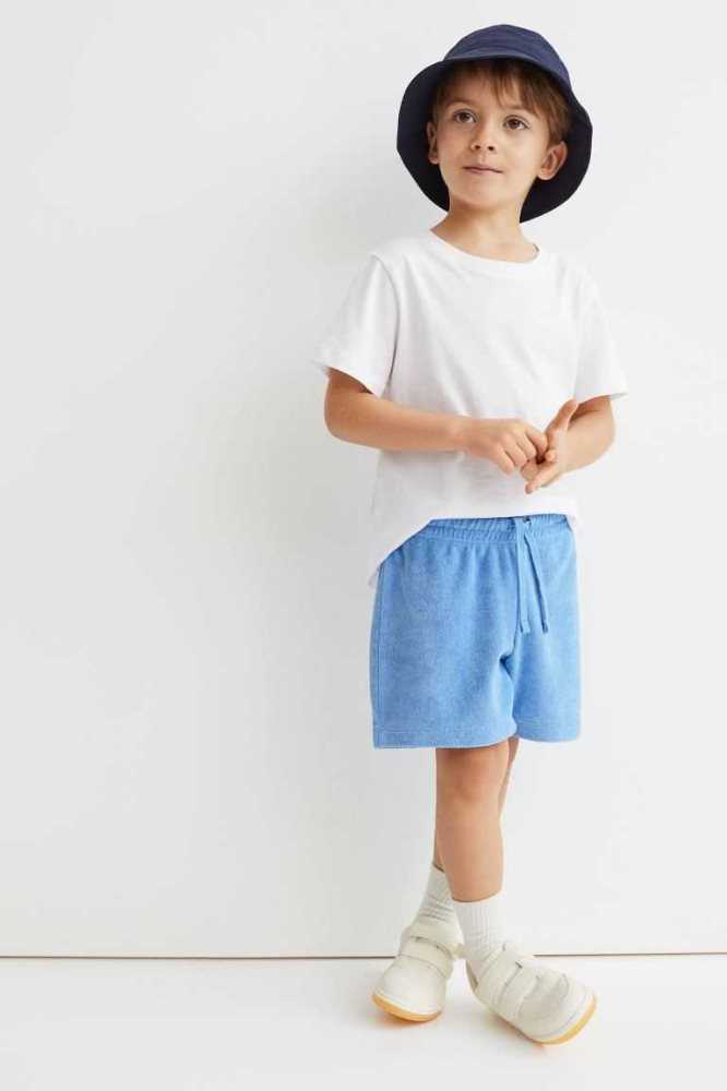 Bermudas H&M Shorts Niños Azules | 608354LNR