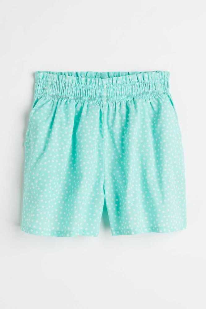 Bermudas H&M Shorts Niños Azules Claro Blancos | 821630LEJ