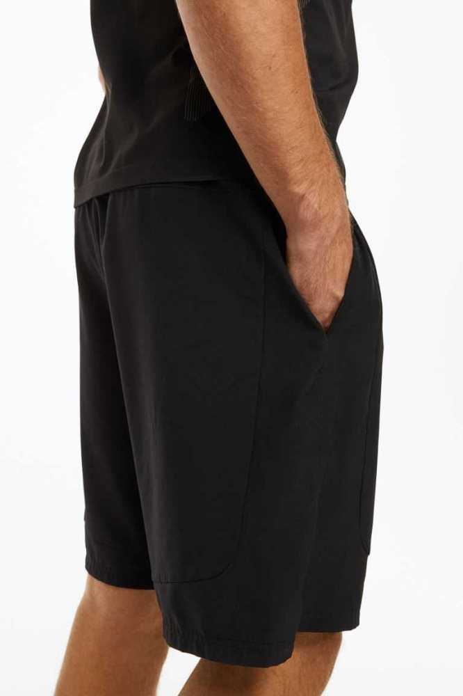 Bermudas H&M Sports Hombre Negros | 687294GYV