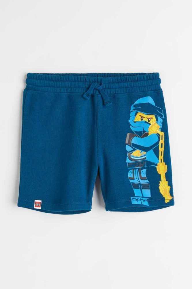 Bermudas H&M SweatshortsMotif Niños Amarillos Claro | 216785TQN