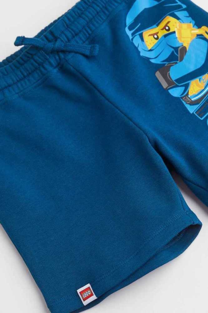 Bermudas H&M SweatshortsMotif Niños Amarillos Claro | 216785TQN