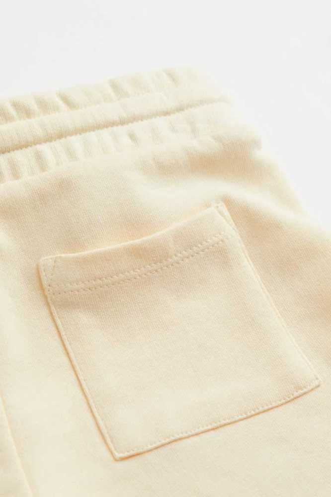 Bermudas H&M SweatshortsMotif Niños Amarillos Claro | 216785TQN