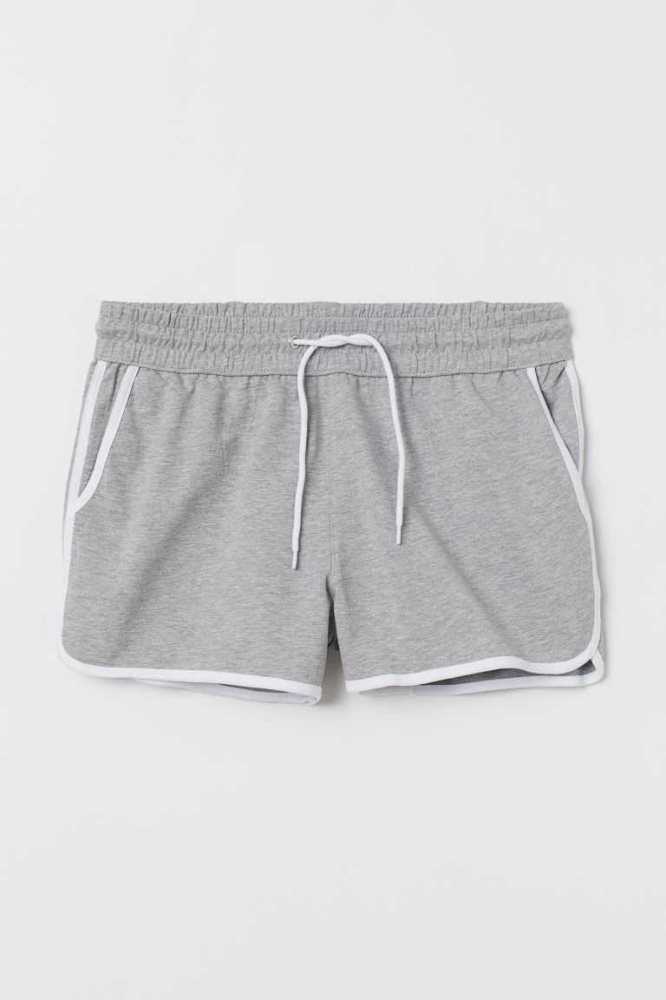 Bermudas H&M Sweatshorts Hombre Beige | 358746AEM