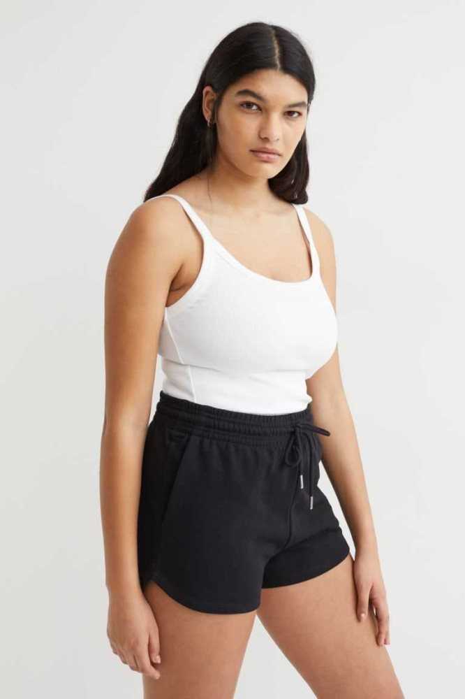 Bermudas H&M Sweatshorts Mujer Albaricoque Claro | 761534OCA