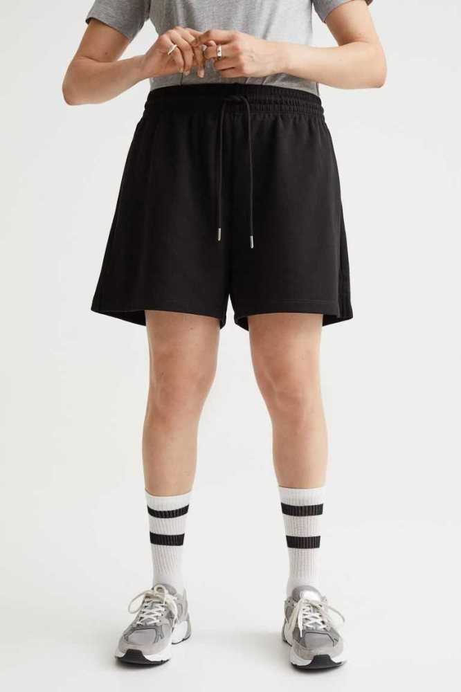 Bermudas H&M Sweatshorts Mujer Amarillos Claro | 706182LKP